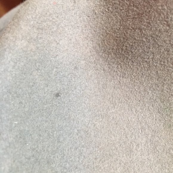 Vintage ROYAL STETSON Sovereign Gray Felt Ribbon Fedora Hat Long Oval 7 1/4 - Picture 11 of 14